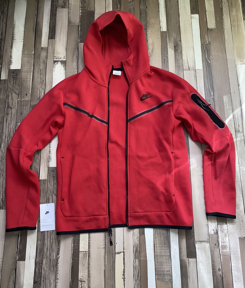 Compleu Nike Tech Fleece Red, size S