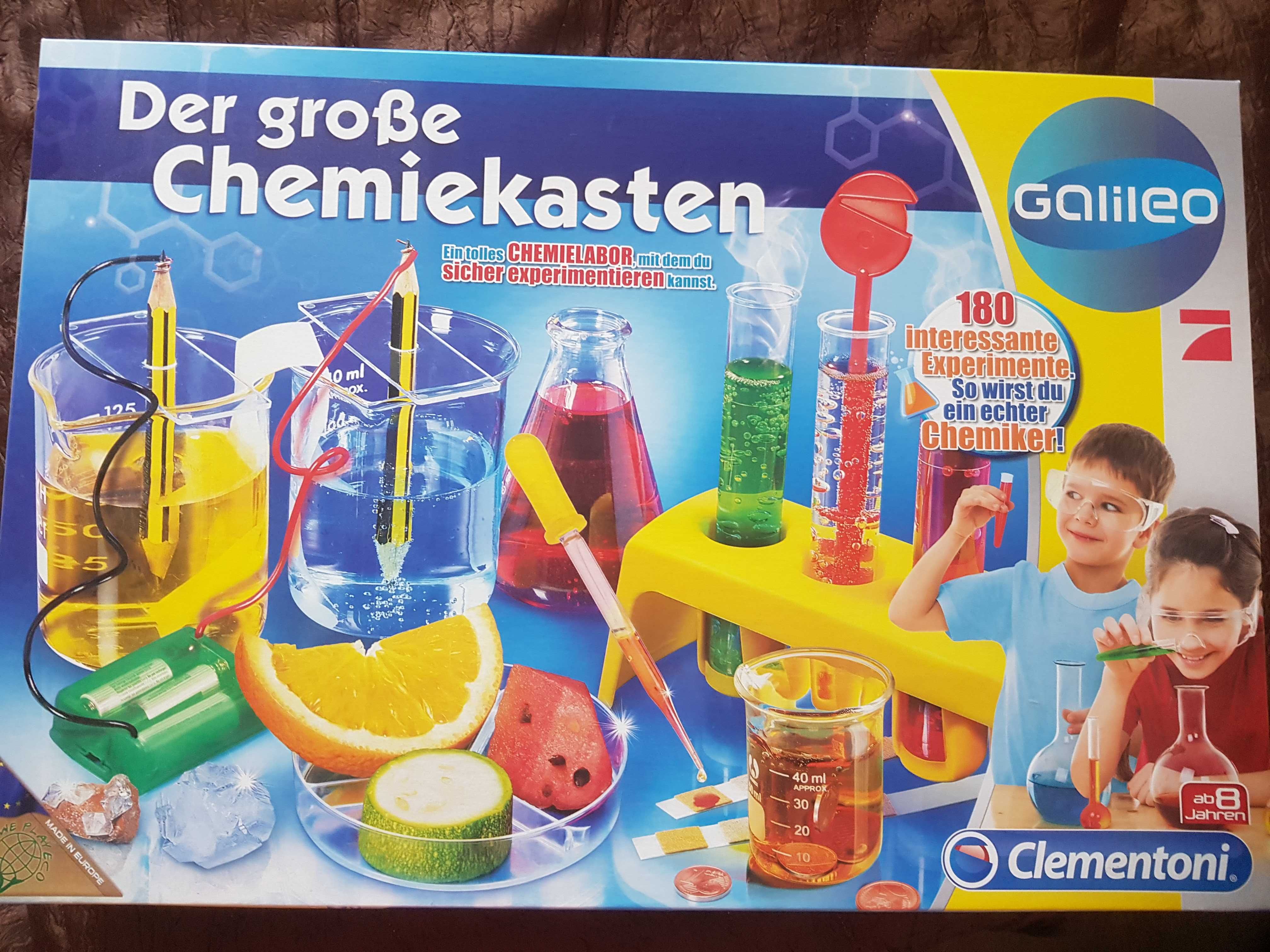 Clementoni - Galileo Голям химичен комплект
