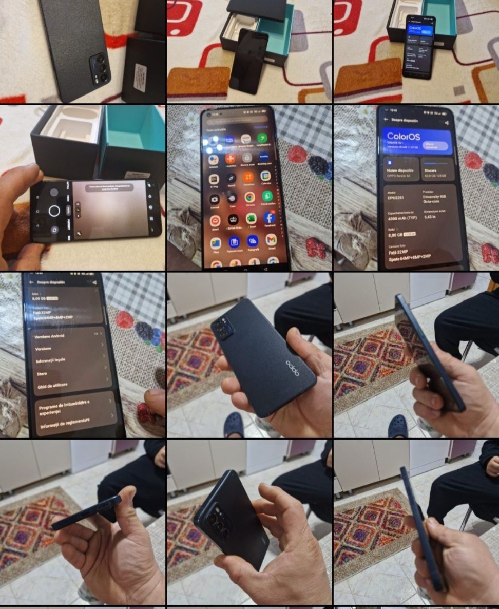 Vând telefon Oppo reno 6 5G