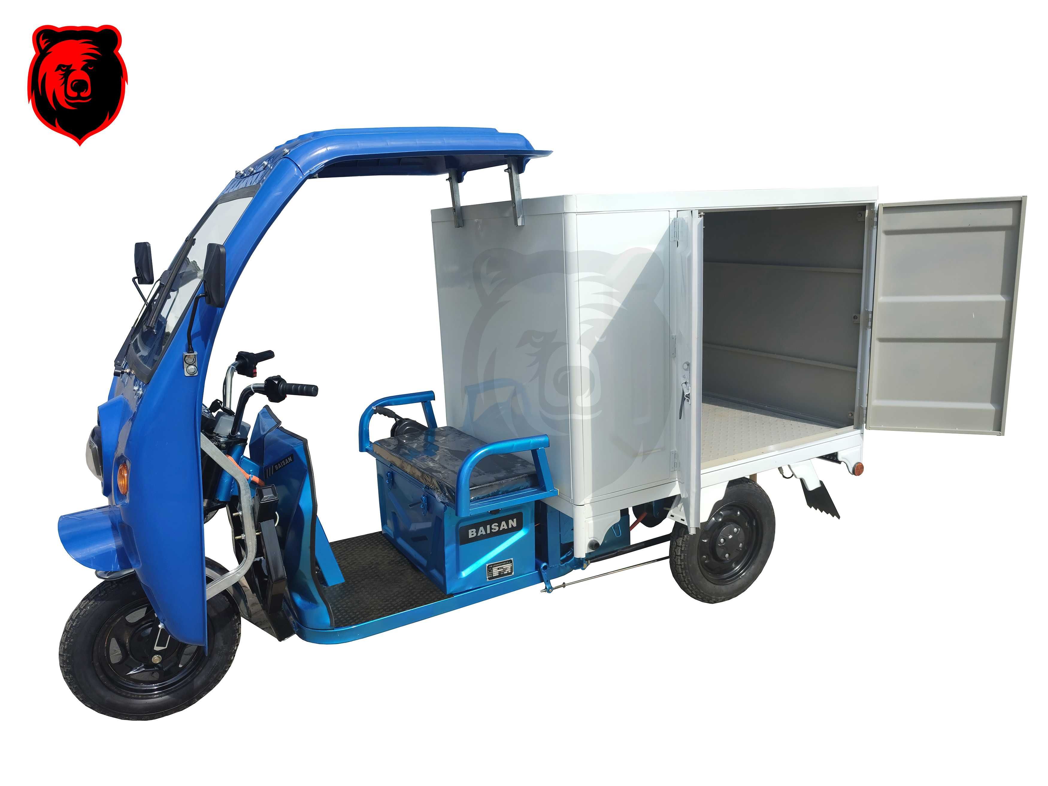 Triciclu Tuk tuk Baisan Cargo - Plus 1800 w agramix