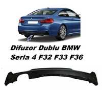 Difuzor Bara Spate Model Mtech cu Dubla Evacuare BMW Seria 4 428 430