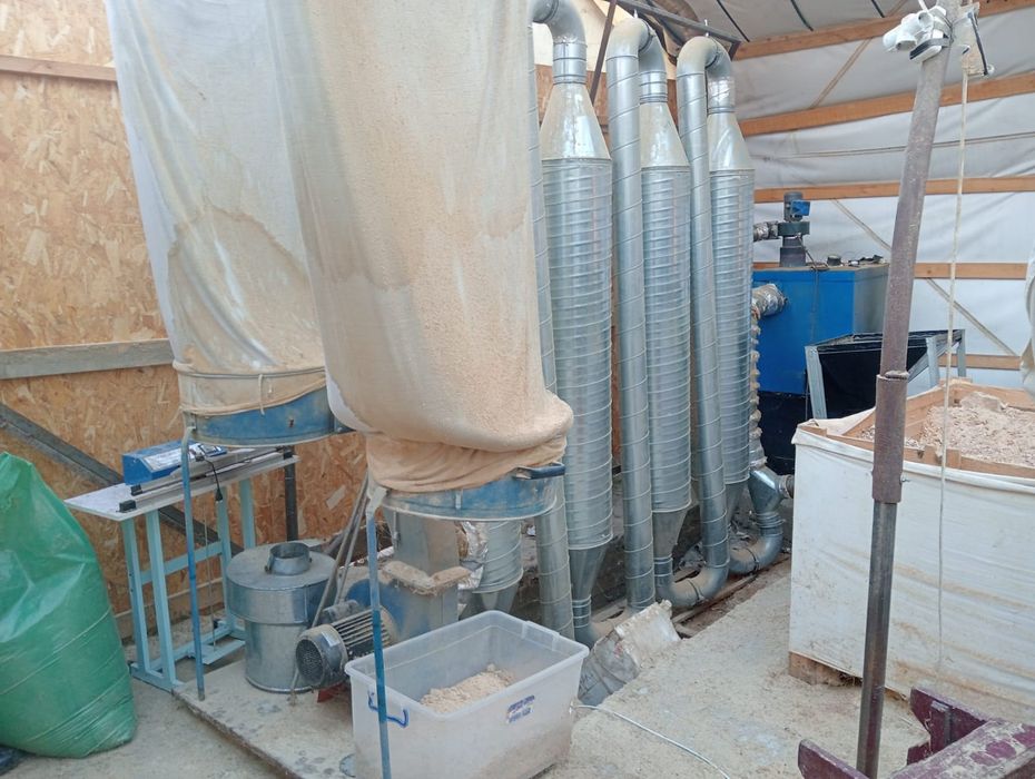 Presă și linie producție peleți