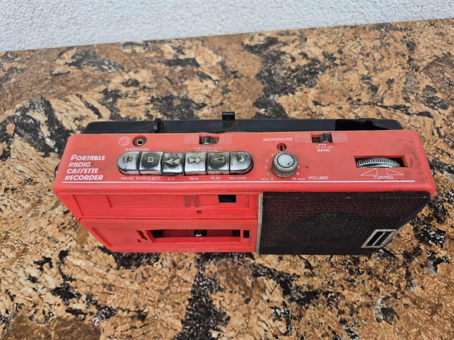 Radio Casetofon, modrl RX 750,Portable casette Recorder