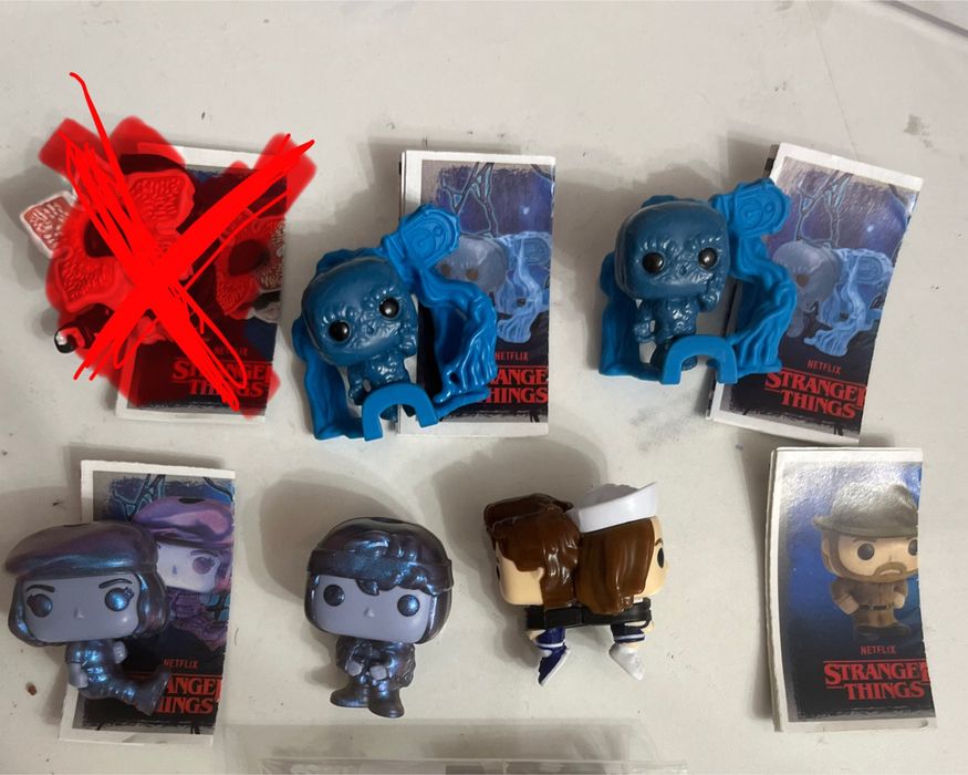 фигур Робин изнанка Векна Дастин изнан Стив и робин Хоппер вкладыш осд