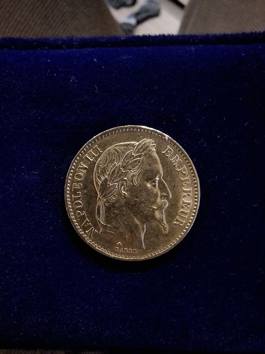 Лот Златни монети Наполеон 20 франка Злато