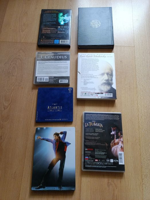 Cd-uri Kamelot,Traviata,Tchaikovsky,Atlantis