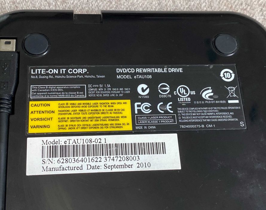 DVD writer extern pe USB - Samsung ASUS LiteON