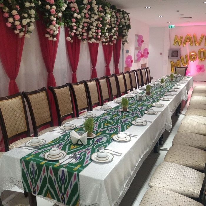 Prokat stol, stul va idishlar