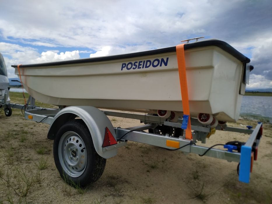 Лодка тримаран Poseidon 345 и Yamaha 8 hp