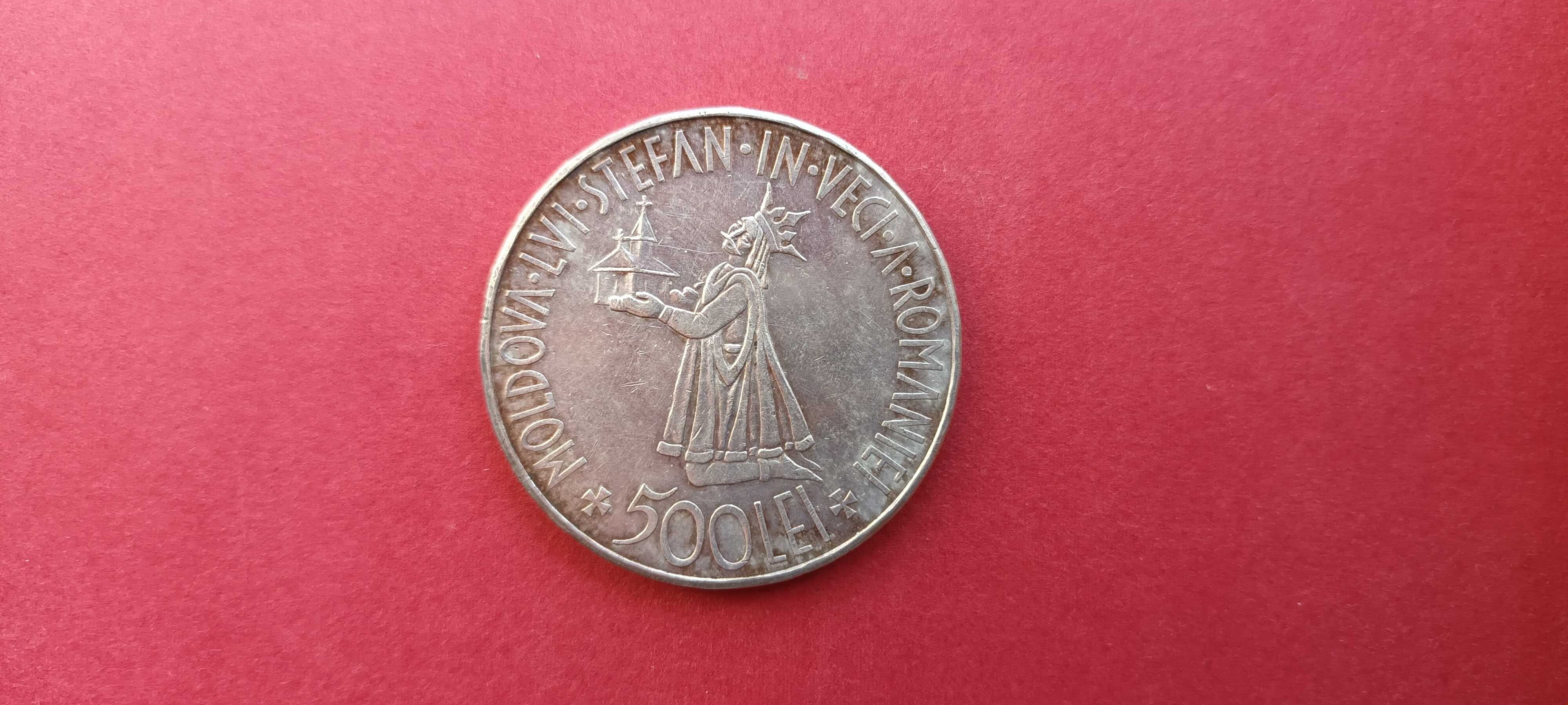 Moneda argint 500 lei 1941