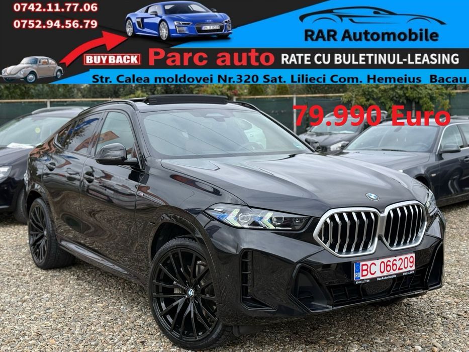 Bmw X6 3.0D MildHybrid NEW 2025 Panorama M pachet Garantie Buy-Back