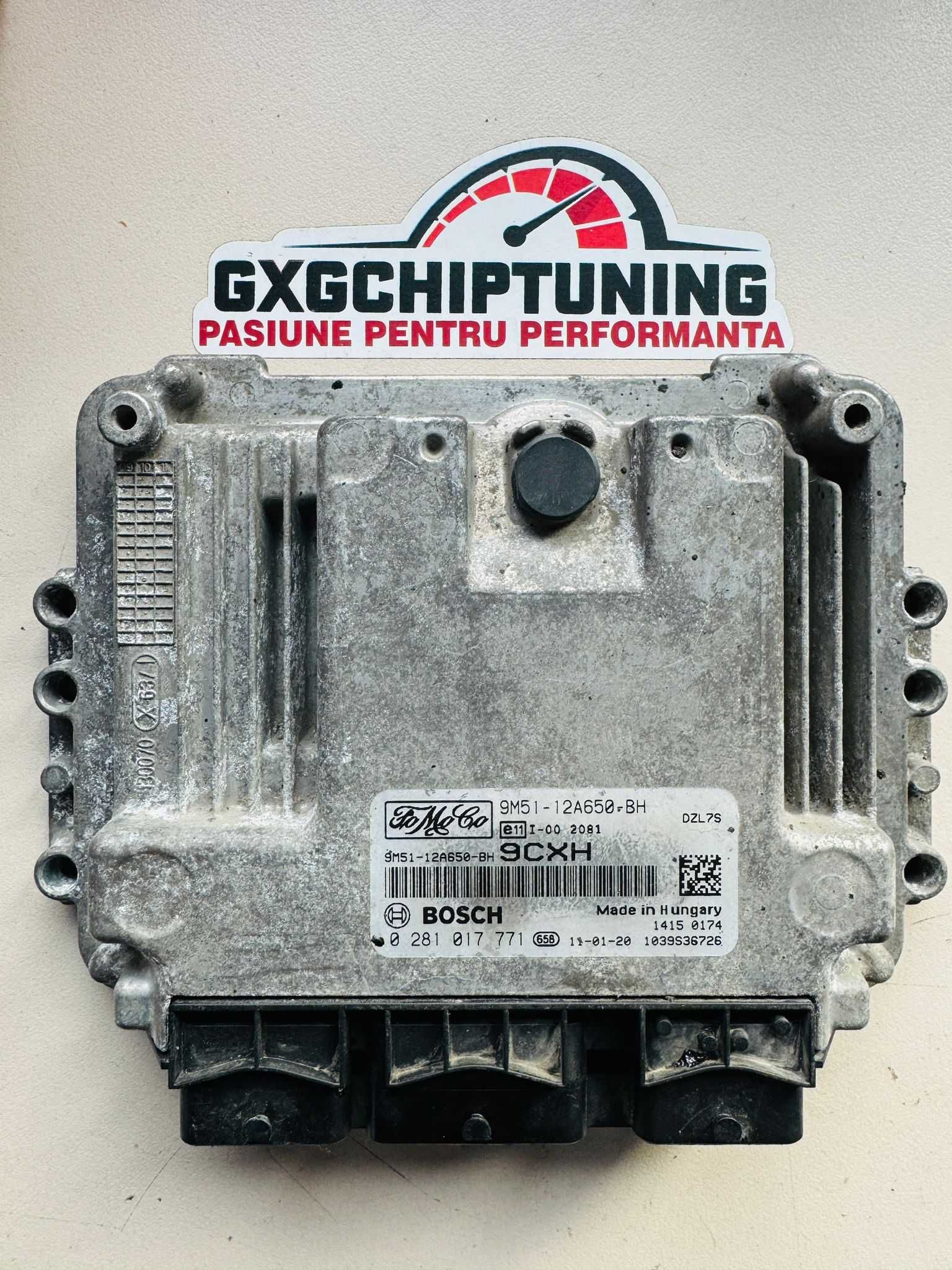Calculator motor Ford Focus 1.6 9M51-12A650-BH 0281017771 EDC16C34