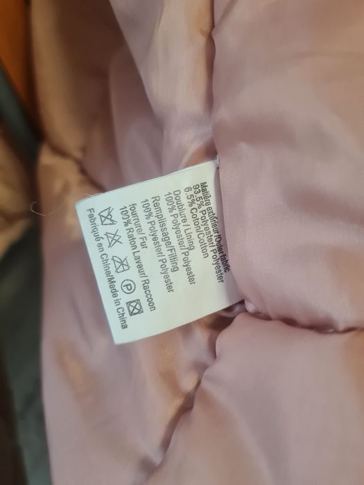 Geaca/parka blana naturala