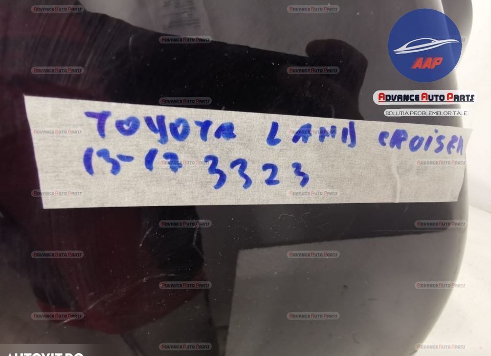 Bara fata originala, cu senzori si spalatori Toyota Land Cruiser 200 S