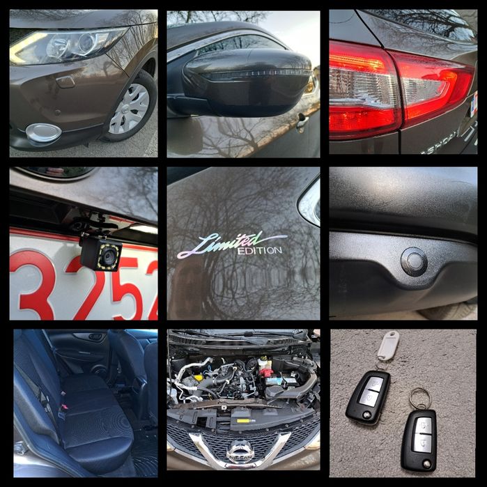 Nissan Qashqai*Af.2016*1.2 Dig-T*120Cp*6+1V*Clima*Navi*Pilot*Led*Euro6