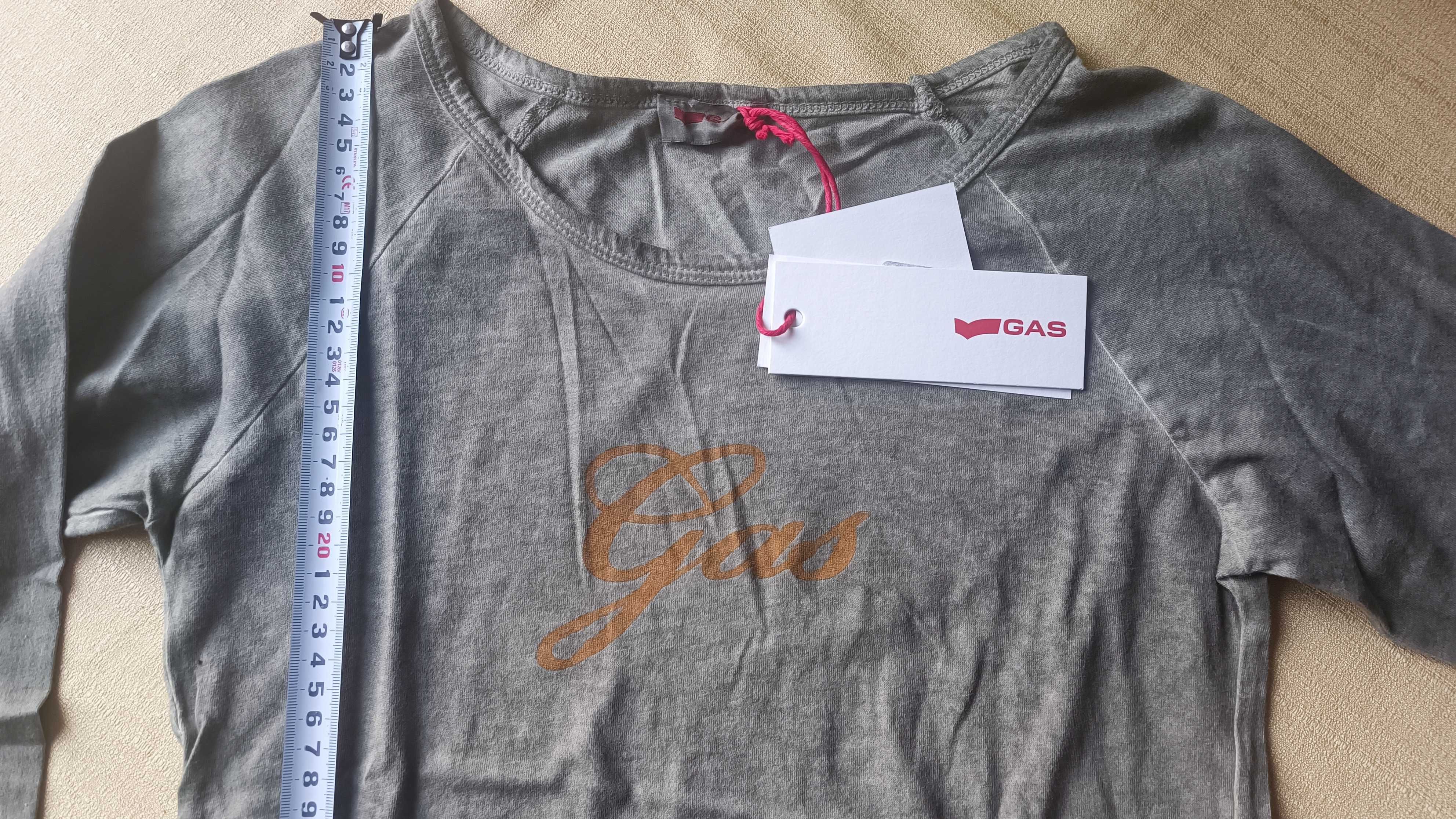 Продавам момичешка / дамска тениска с дълъг ръкав GAS Jeans Italy - S