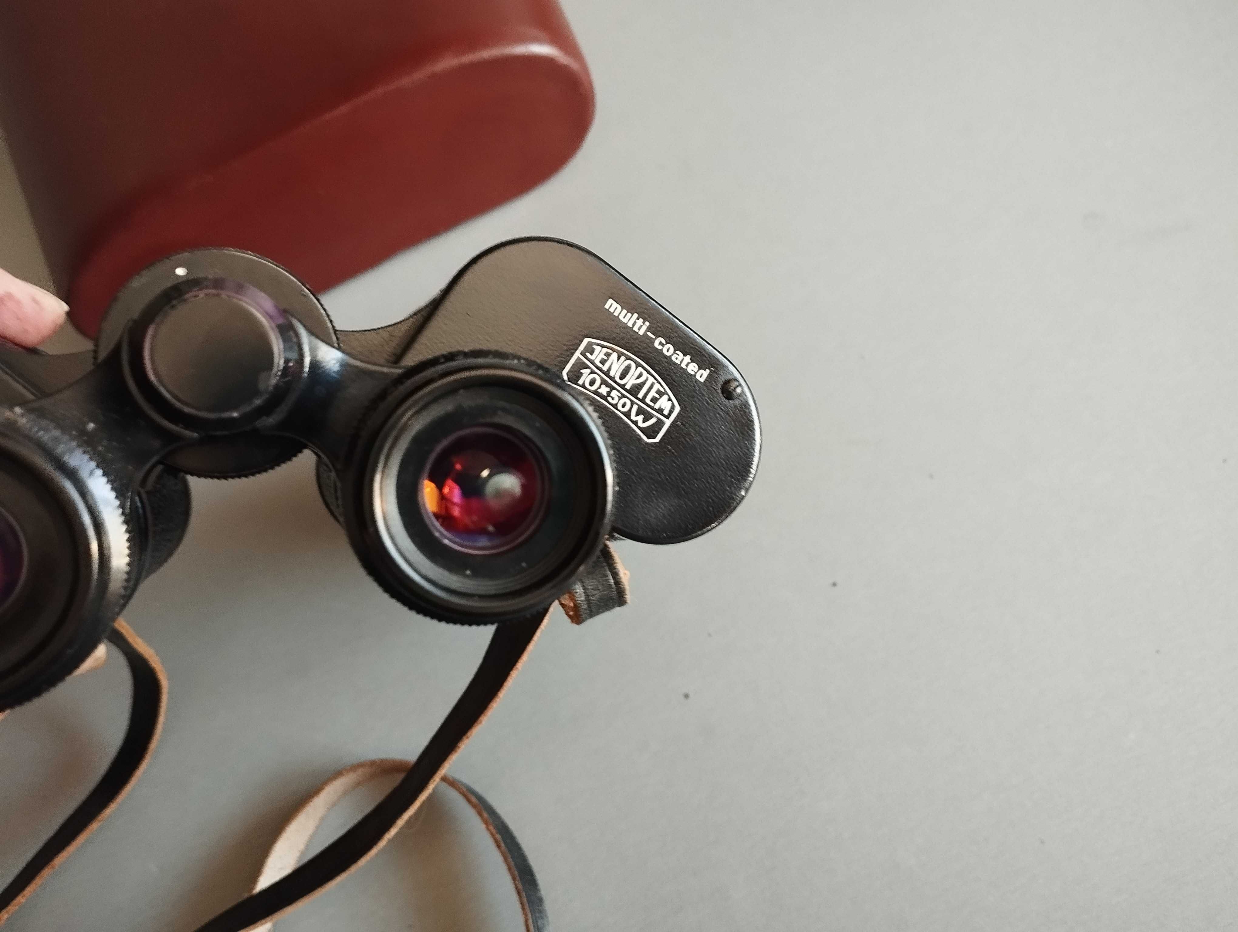 ТОП Немски Бинокъл Carl Zeiss Jena JENOPTEM-MULTI-COATED -10 х 50W-ГДР