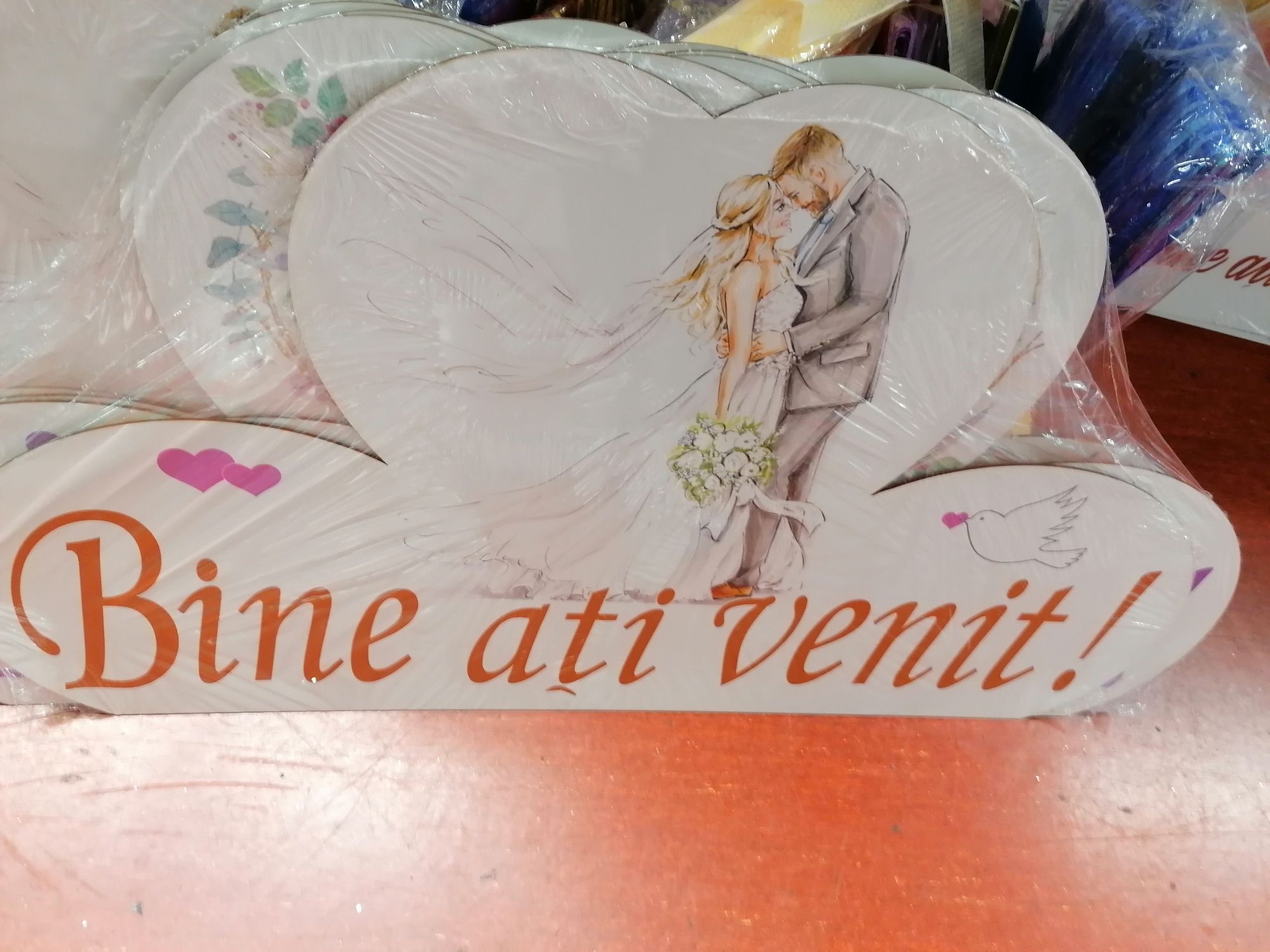 Placuta nunta "Bine ati venit "