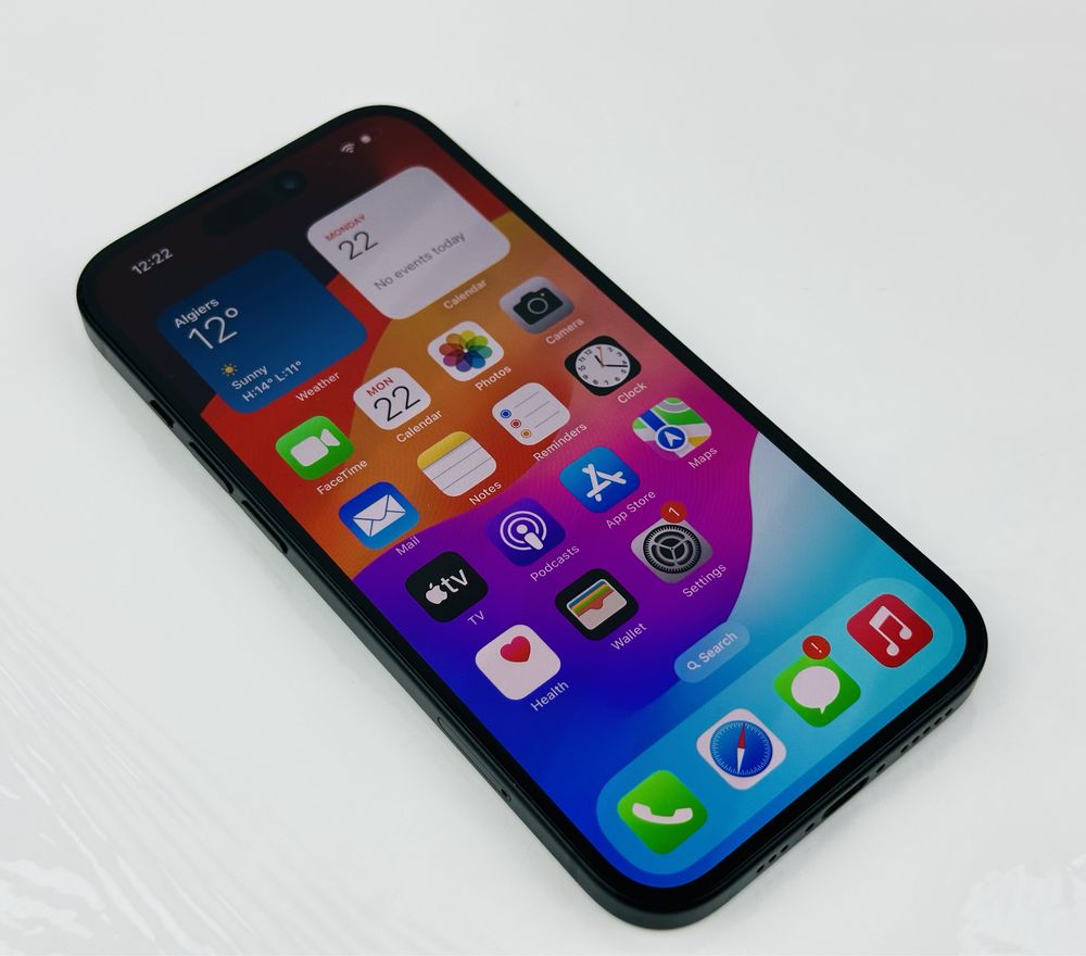Apple iPhone 15 256GB Black Перфектен! Гаранция!