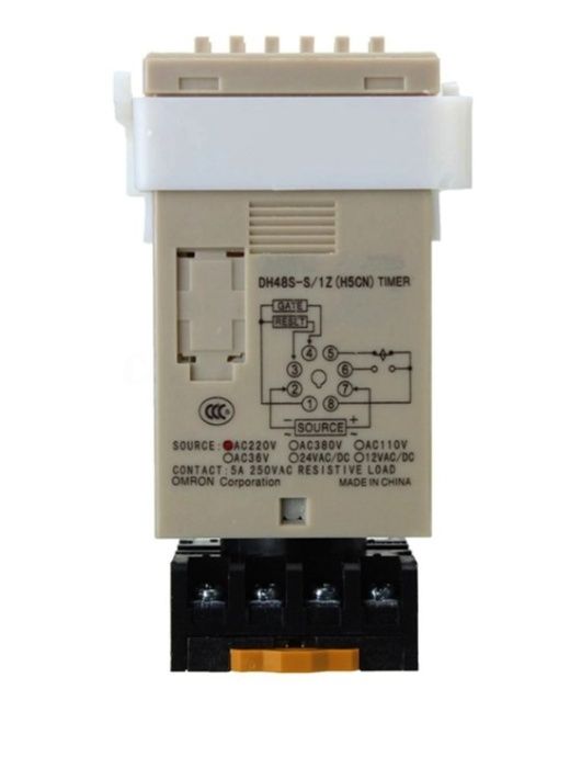 Реле времени DH48S-S программируемый таймер 0.1сек-99часов 220V