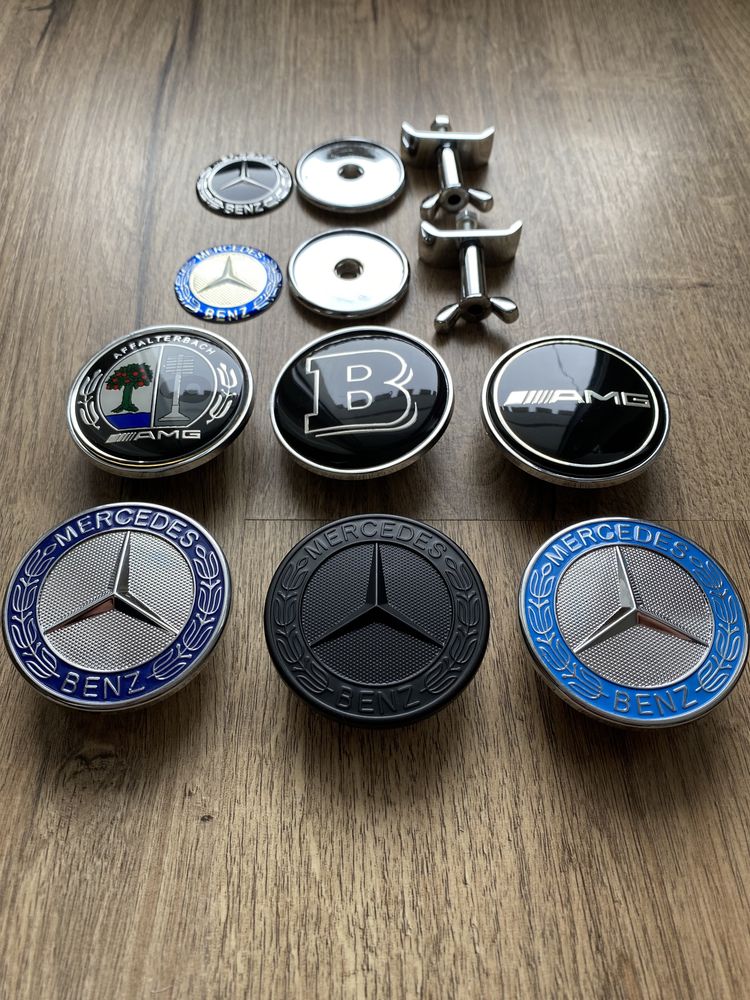 Emblema Semn Sigla Banut Capota Mercedes A B C E S CLS GLC ML Class