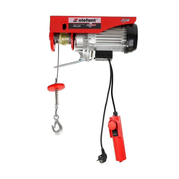 Troliu electric (palan electric) ELEFANT ETP250, 540 W, 250 kg