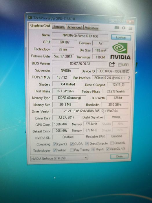 Видеокарты 1гб 2гб