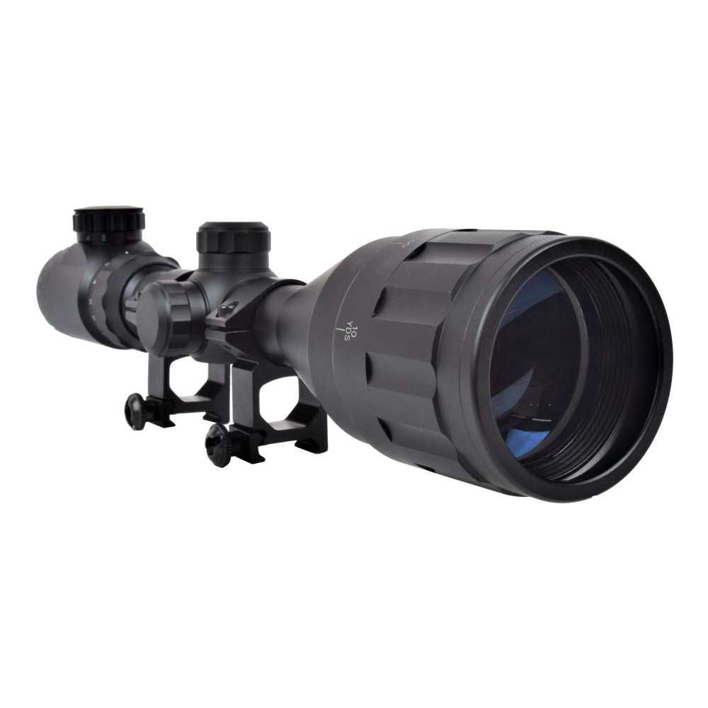 Pusca airsoft TAC6 cu luneta + 1000 bile 0.40gr + 10 CO2 + 1cp silicon