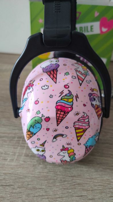 Căști antifonice, reglabile pentru bebeluși și copii