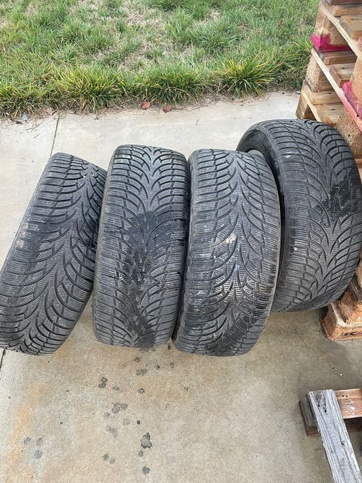 Jante nissan 5×114.3 R 17 cu anvelope de iarna