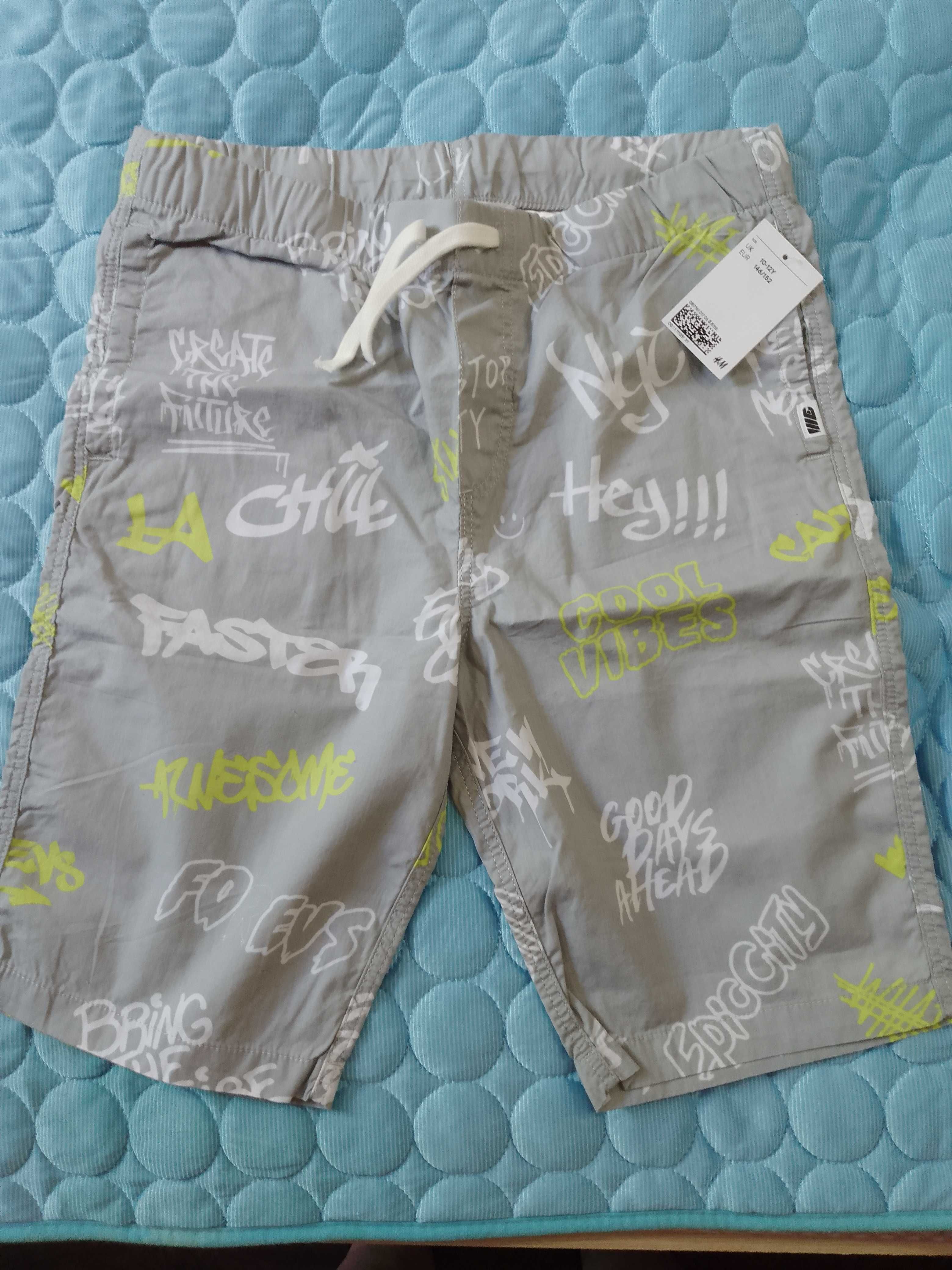 Шорты новые 10-12 лет(146-152 см). Бренд h&m