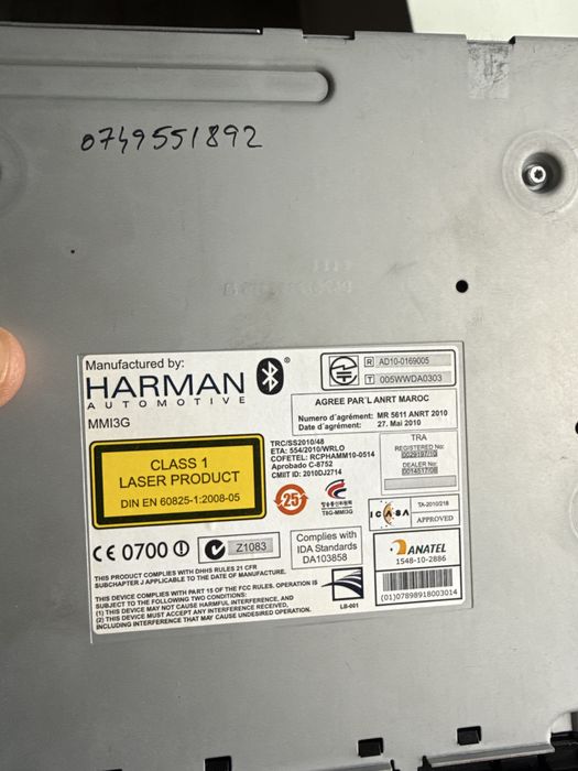 Unitate MMI Audi A6 C7