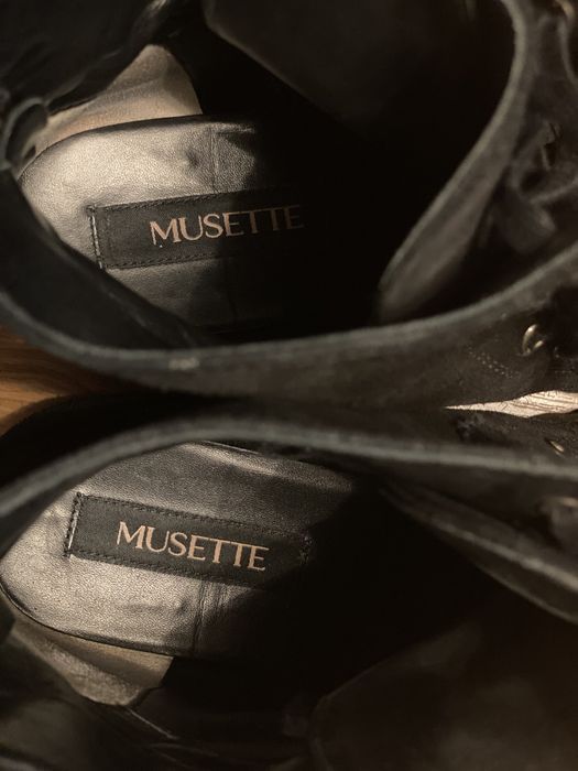 Ghete Musette din piele naturala, nr. 38