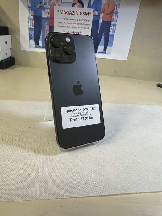 Iphone 14 pro max / 128 gb / LA REDUCERE