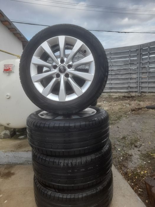 Vând jante cauciucuri vară pe 17+un set cauciucuri iarna pe 16
