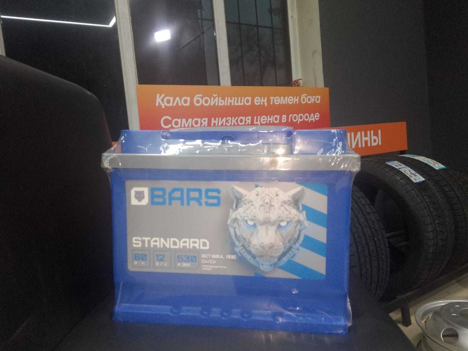 Аккумулятор BARS Standart 60A/Ч 530A(EN) 12B/V
