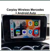 Modul Navigatie Android Apple CarPlay Mercedes-Benz C GLC Waze