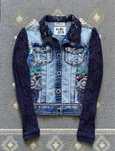 Geaca de blugi Desigual mărimea S  fit Crop de damă