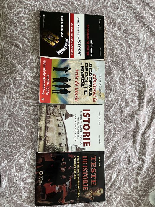 Cărți de Istorie Admitere Academia de Poliție