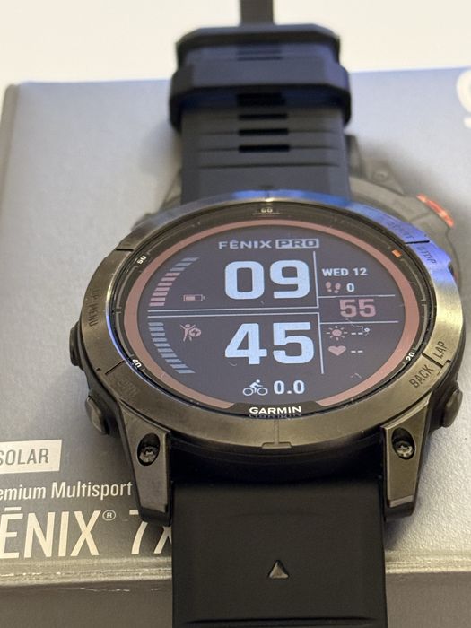 Garmin Fenix 7x PRO power glass solar