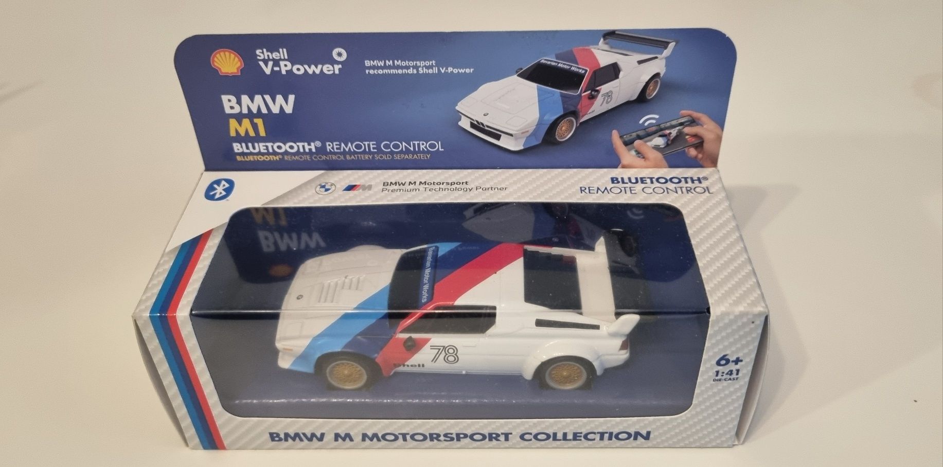 BMW M1 от колекцията на Shell + батерия