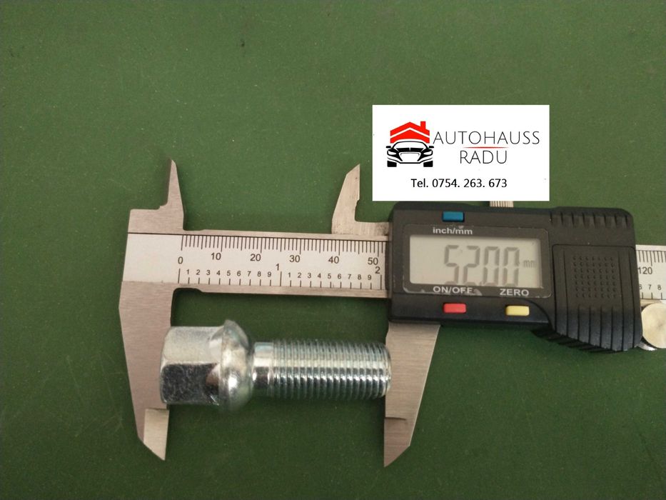 Prezoane VW Audi Mercedes M14 x 1,5 filet 32 mm Total 52 mm cap Raza