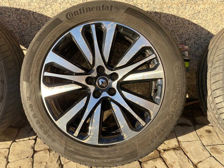 Jante originale Renault Initiale Paris/Anvelope vara Continental