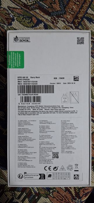 Oppo A80 5G Black Nou
