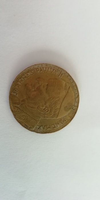 Moneda medalion papa joannes pavlvs II