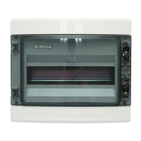 Tablou sigurante aplicat 1 rand, 12 module 295x255x130mm IP65