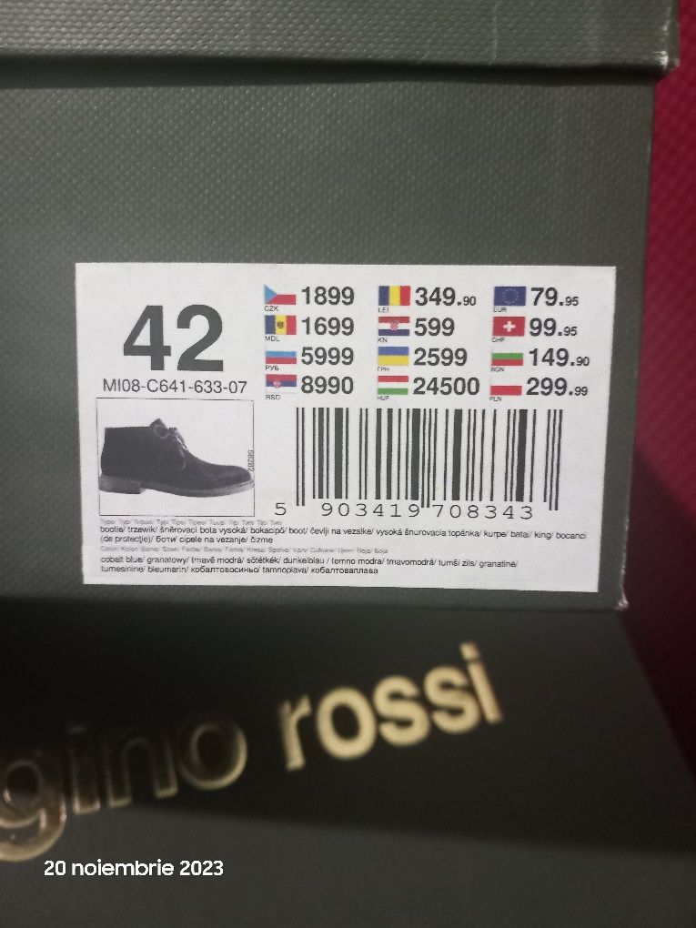 Pantofi piele Gino Rossi