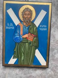 Продавам красива икона Свети Андрей