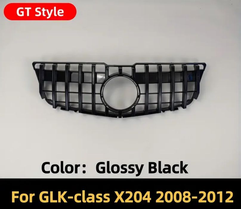 GT Style Решетка – Glossy Black за Mercedes GLK-Class X204 (2008–2012)