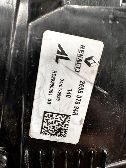 Stop dreapta.bară spate renault captur 2.